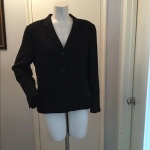 Petite Sophisticate Size 14p petite Black Blazer
